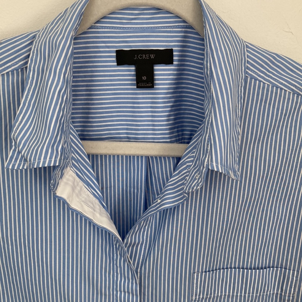 J.Crew striped blouse | size 10